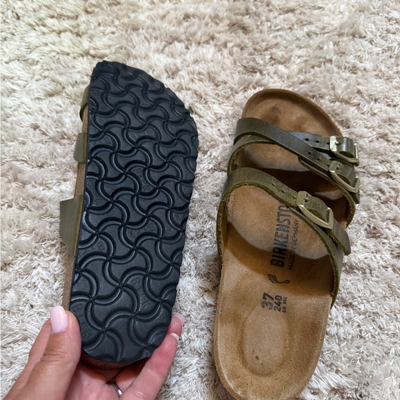 Birkenstock Olive Green Sandals for Women - Picture 5 of 7